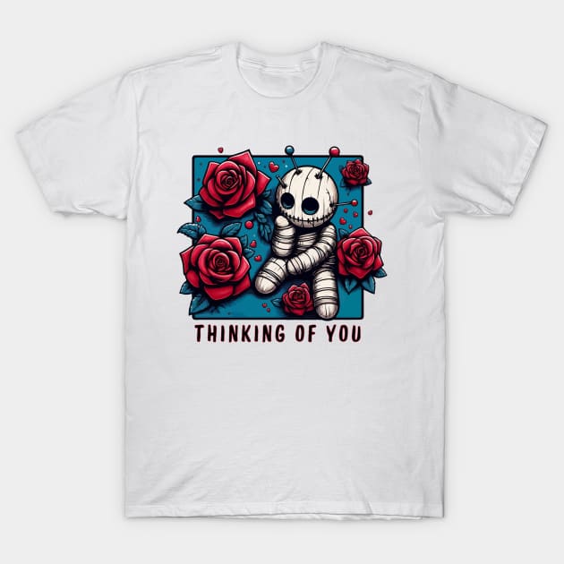 Thinking of You I Miss You T-Shirt by TomFrontierArt